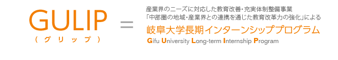 岐阜大学長期インターンシッププログラム